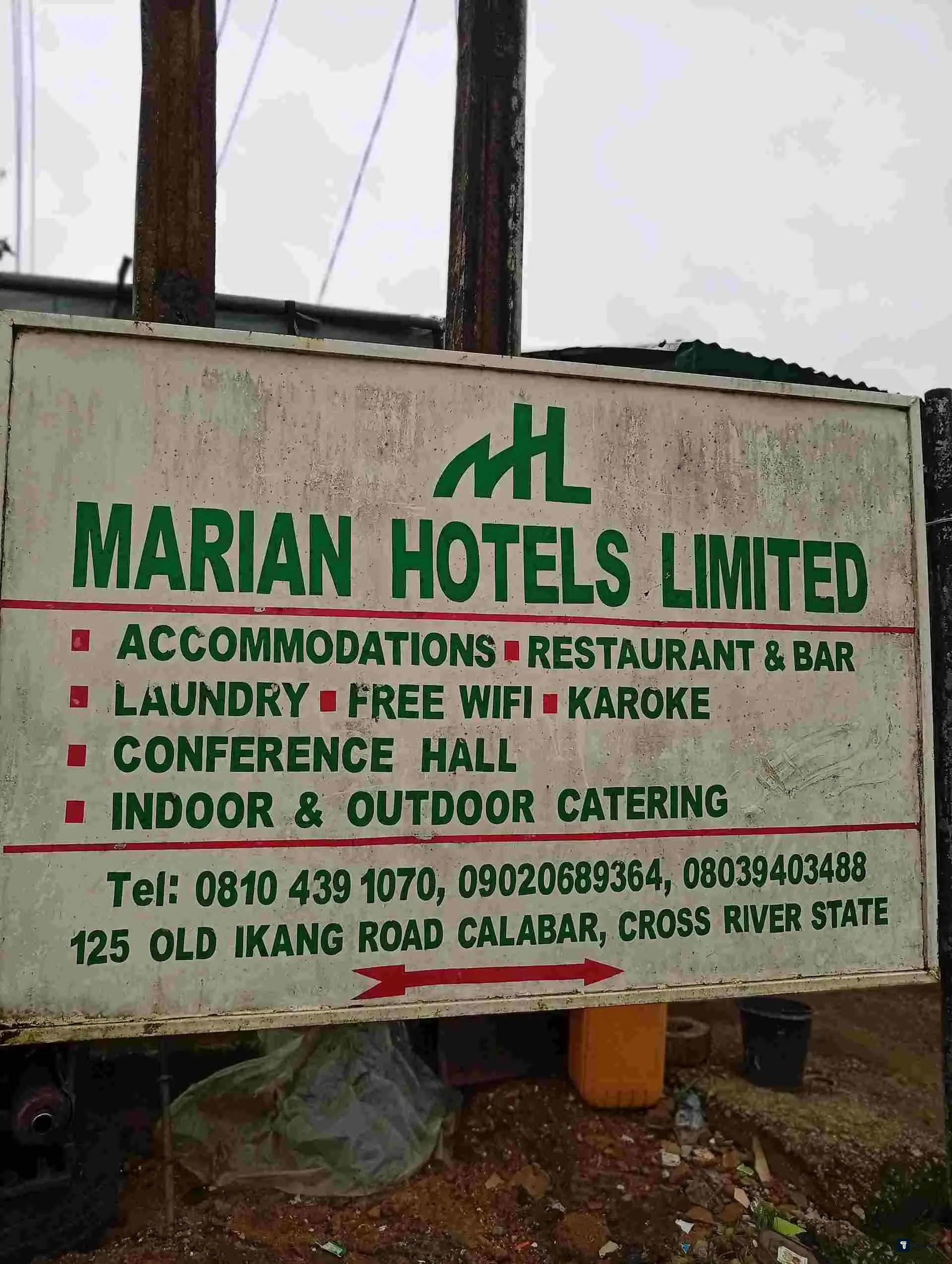 Marian hotels Ltd